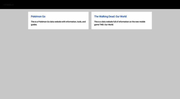 gameinfo.io