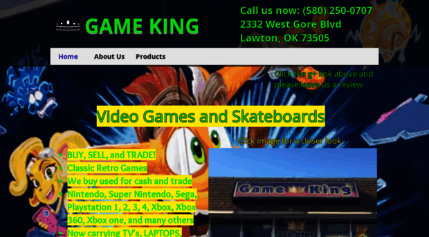 gamekingongore.com