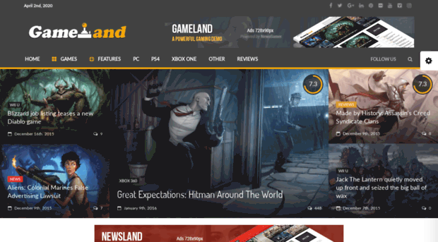 gameland.newsthemes.info