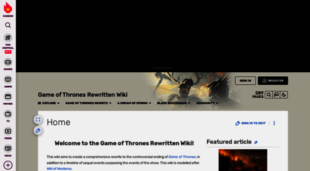 gameofthronesrewritten.fandom.com