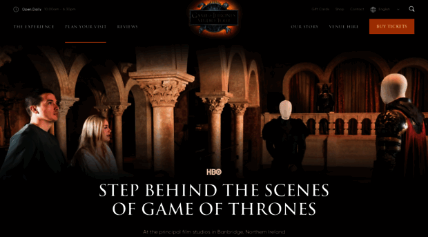 gameofthronesstudiotour.com