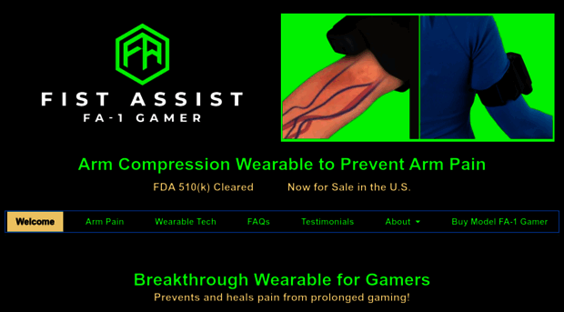 gamerarmcompression.com