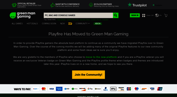 gamercards.playfire.com