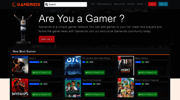 gamerids.com