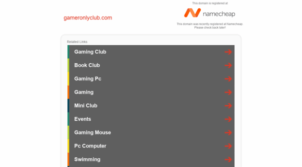gameronlyclub.com