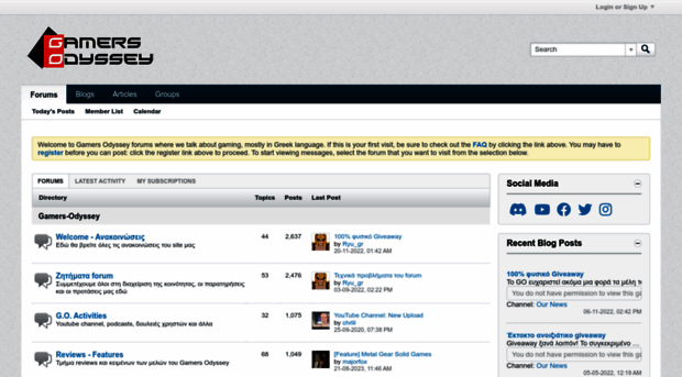 gamers-odyssey.net