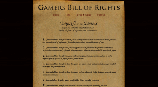 gamersbillofrights.com