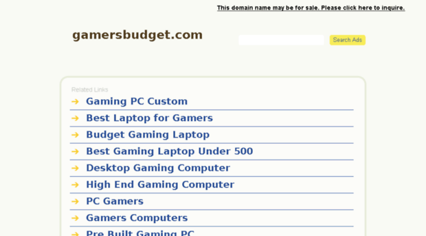 gamersbudget.com