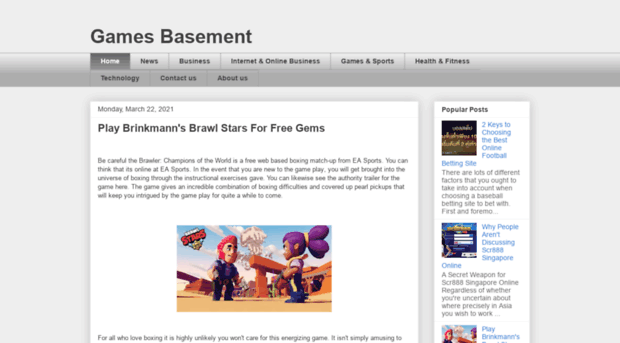 gamesbasement.blogspot.in