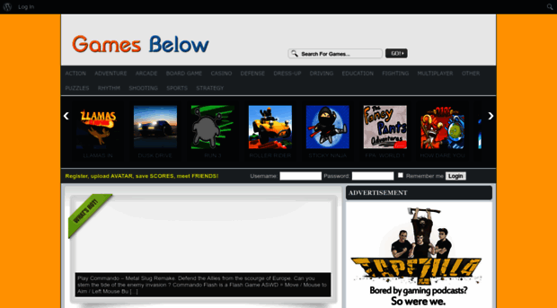 gamesbelow.com