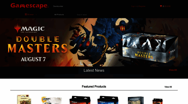gamescape.crystalcommerce.com