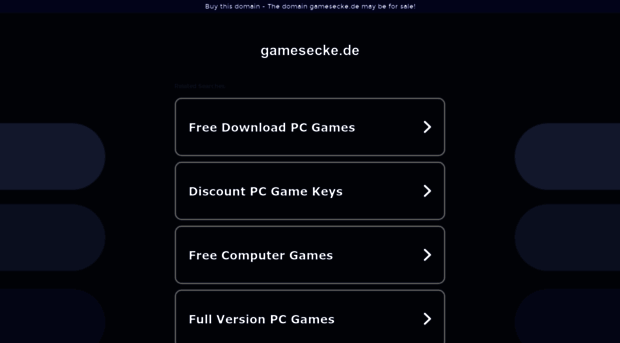 gamesecke.de