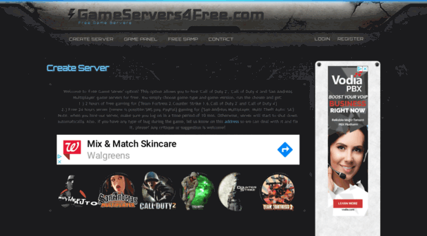 gameservers4free.com