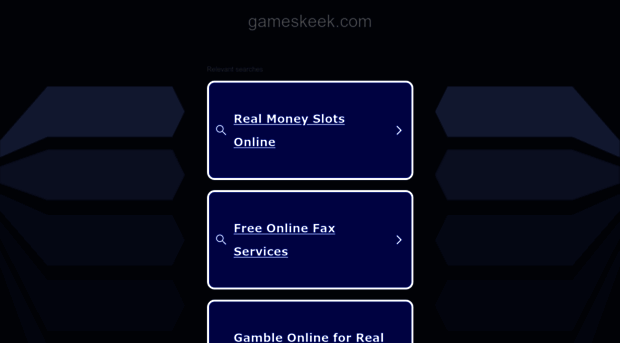 gameskeek.com