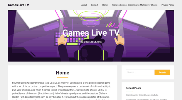 gameslivetv.com