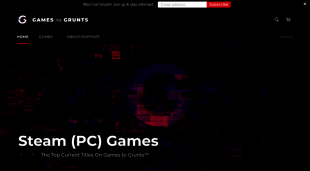 gamestogrunts.com