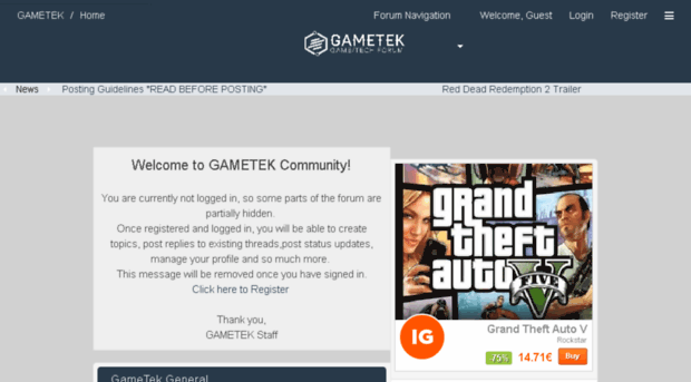 gametek.boards.net