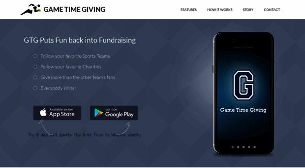 gametimegiving.com