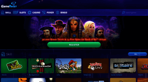 Play FREE Online Casino games, GameTwist Casino