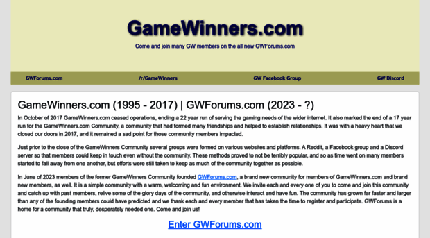 gamewinners.com