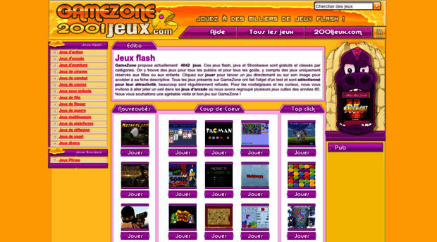 gamezone.2001jeux.fr