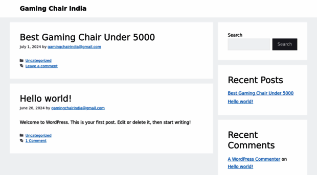 gamingchairindia.in