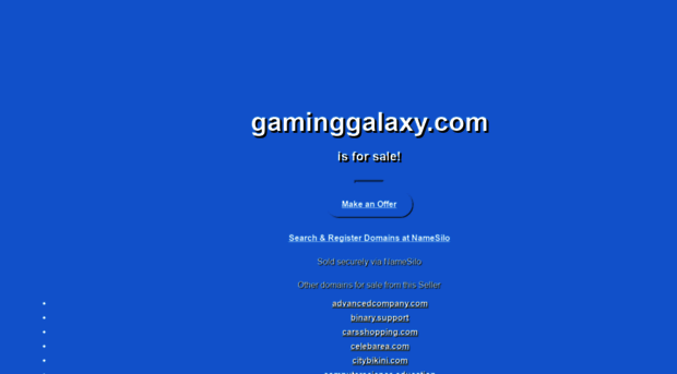 gaminggalaxy.com