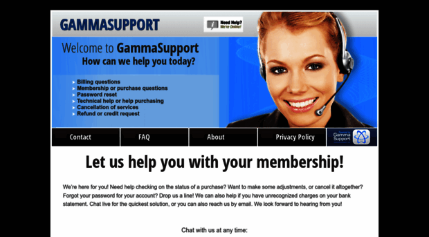 gammasupport.com