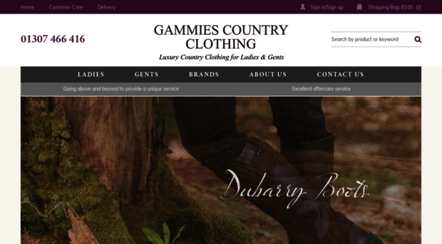 gammiescountryclothing.co.uk