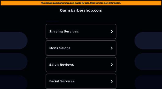 gamsbarbershop.com