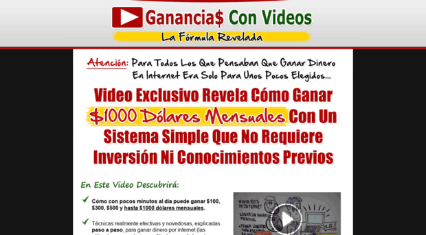 gananciasconvideos.com