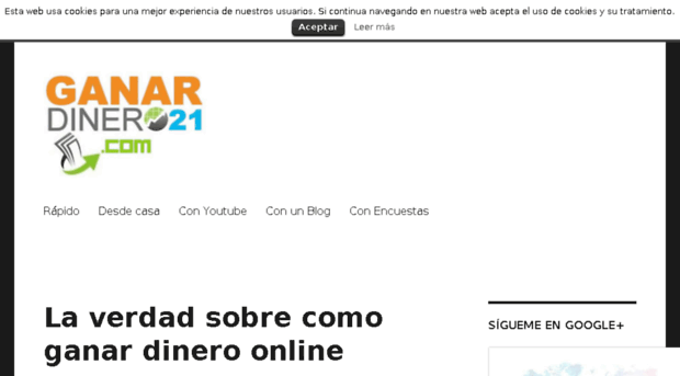 ganardinero21.com