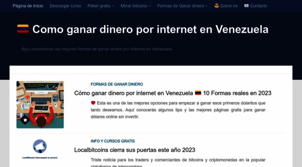 ganardineroenvenezuela.com