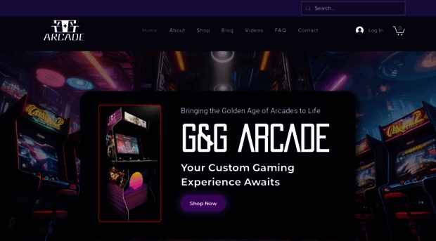 gandgarcade.net