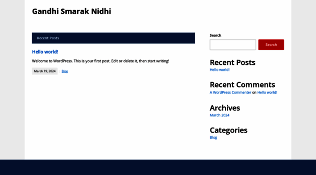 gandhismaraknidhi.org