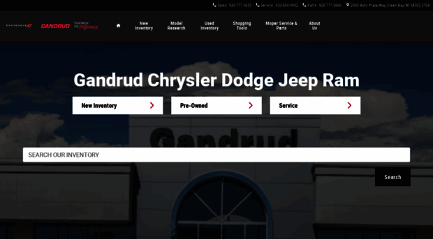 gandruddodgechryslerjeep.com