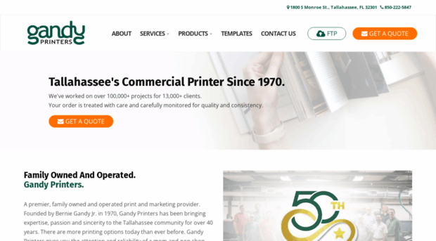 gandyprinters.com