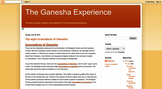 ganeshaexperience.blogspot.in