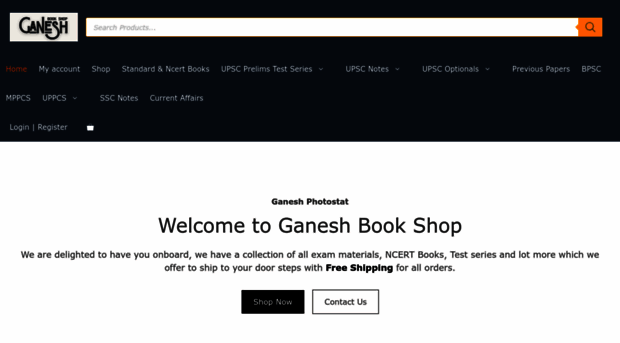 ganeshbookshop.in
