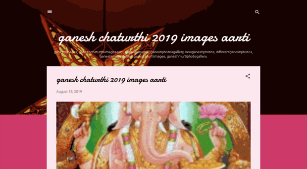 ganeshchaturthi2019imagesaarti.blogspot.com