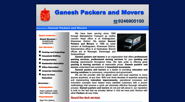 ganeshpackersandmovers.com