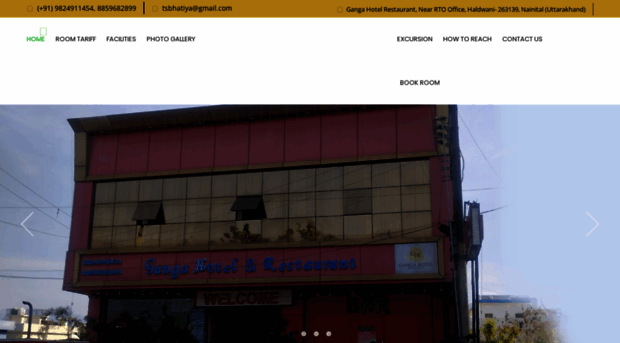 gangahotelhaldwani.com