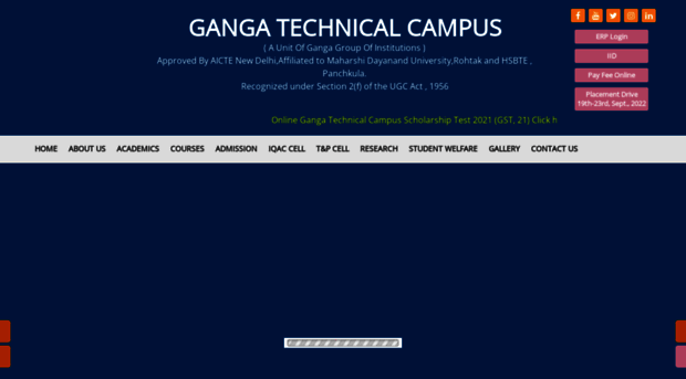 gangatechnicalcampus.com