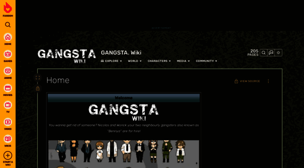 gangsta.wikia.com