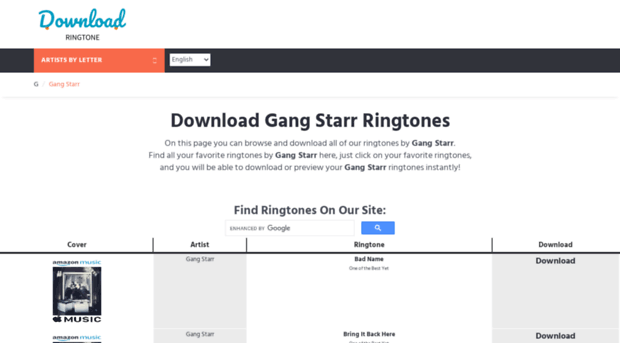 gangstarr.download-ringtone.com