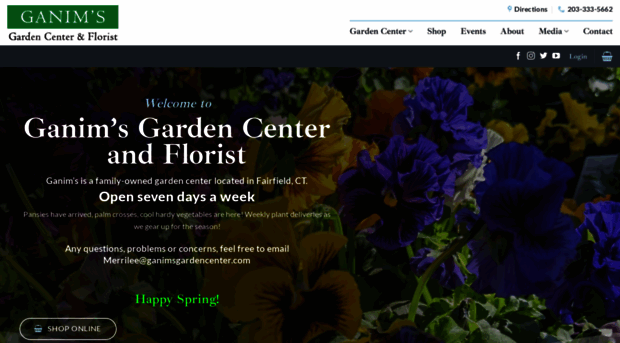 ganimsgardencenter.com