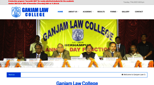 ganjamlawcollege.com