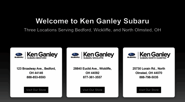 ganleysubaru.com