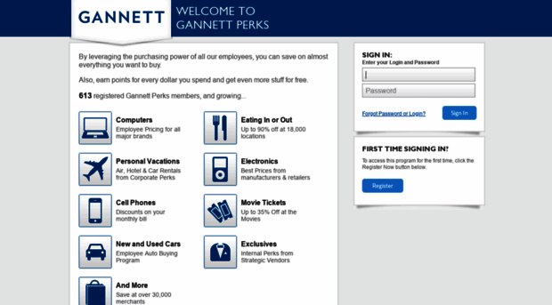 gannett.corporateperks.com