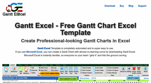 ganttexcel.com